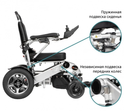 Кресло-коляска с электроприводом Ortonica Pulse 640 PP/15 (38 см) - 2